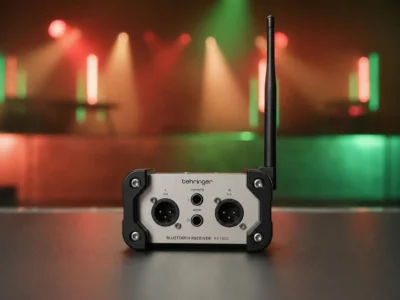 מקלט Bluetooth סטריאופוני אלחוטי | Behringer DW20BR