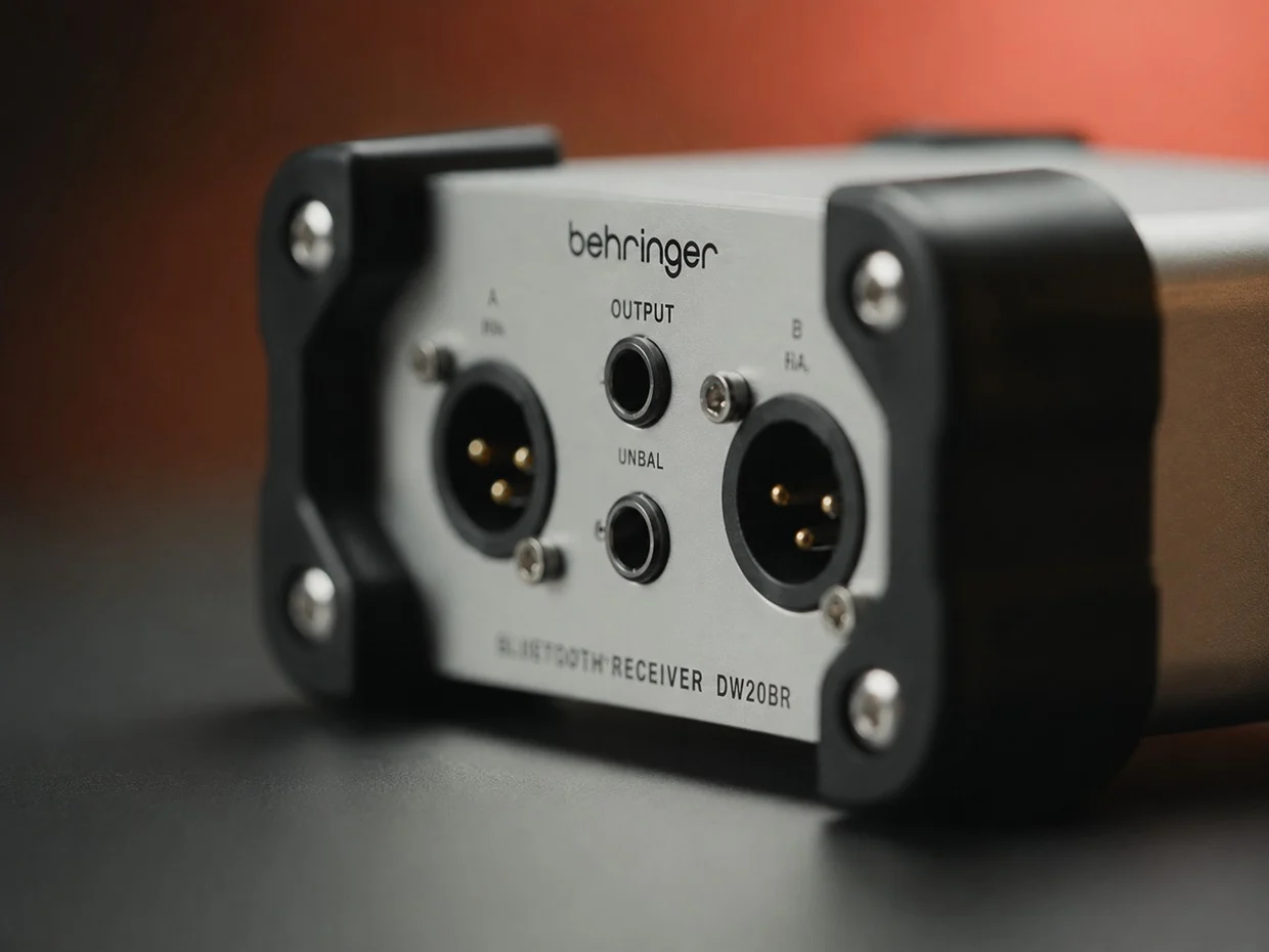 מקלט Bluetooth סטריאופוני אלחוטי | Behringer DW20BR – תמונה 2