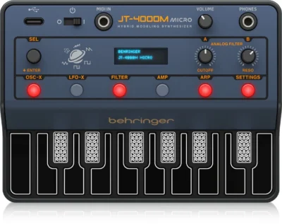 סינטיסייזר מיני היברידי 4 קולות | Behringer JT-4000M MICRO