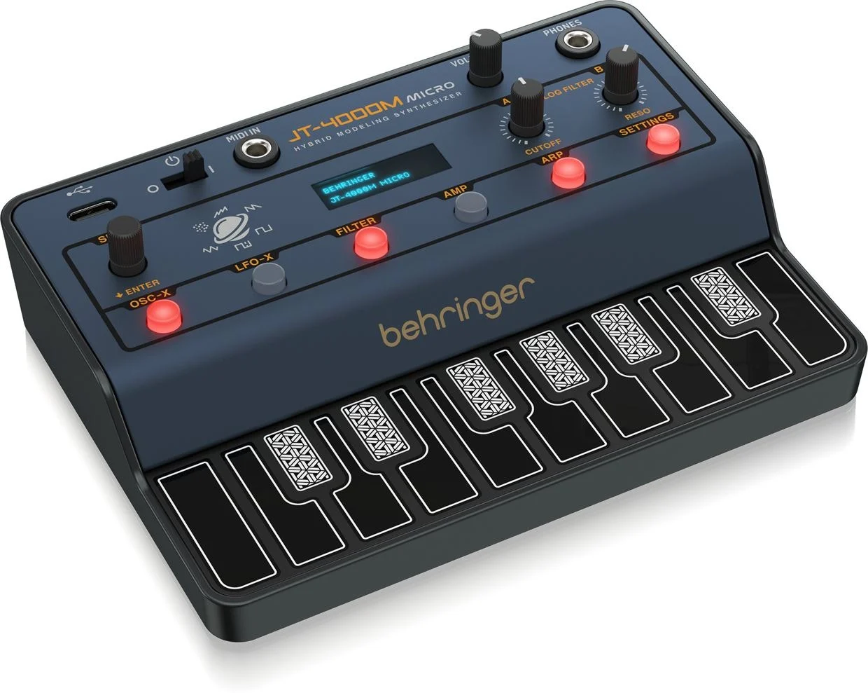 סינטיסייזר מיני היברידי 4 קולות | Behringer JT-4000M MICRO – תמונה 3
