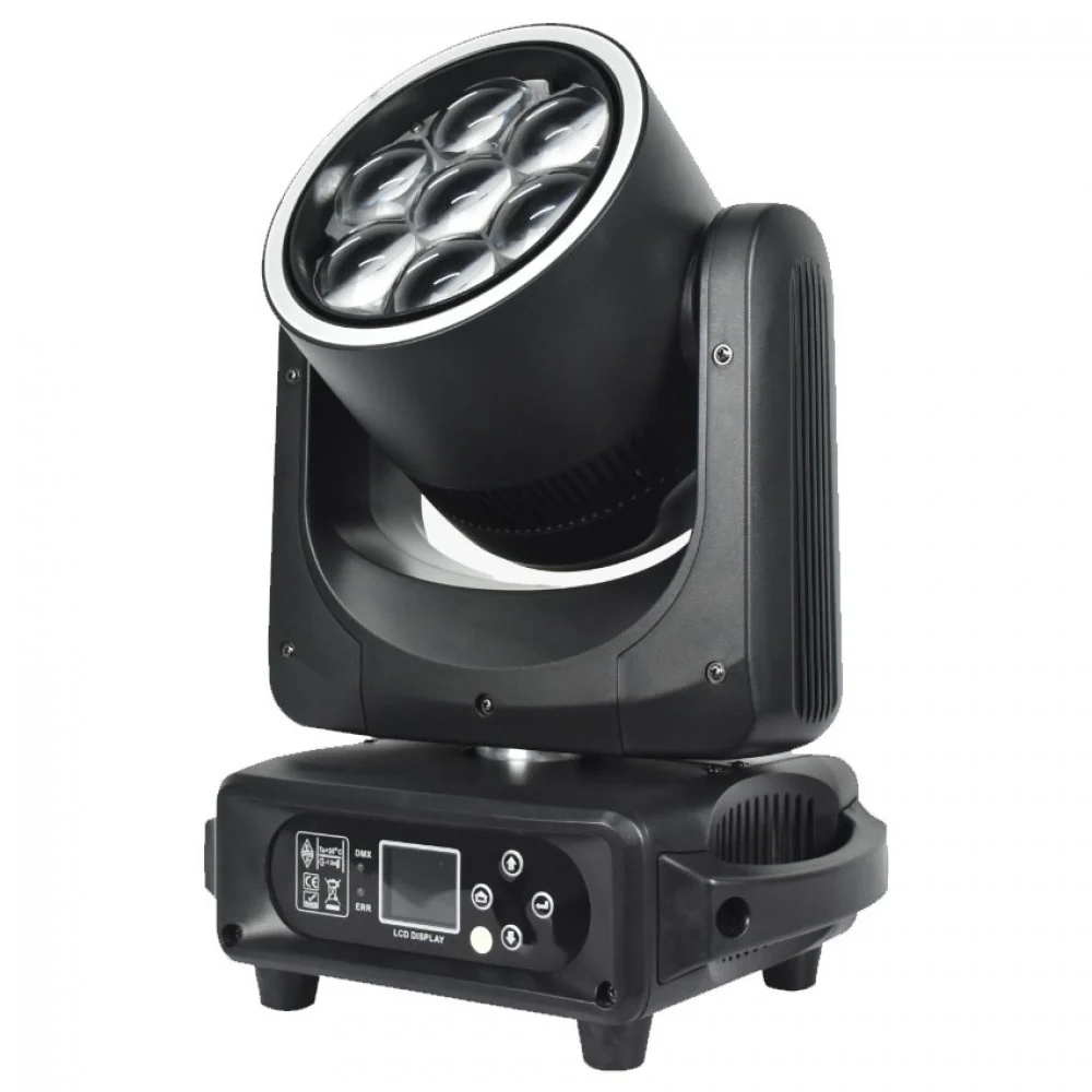 סט 4 פנסי Moving Head LED Zoom | Apextone BEE-740-SET-4-PRE – תמונה 2