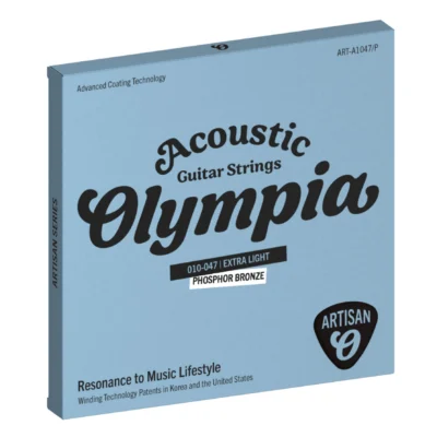 סט מיתרים לגיטרה אקוסטית Phosphor Bronze | Olympia PF-A1047/P