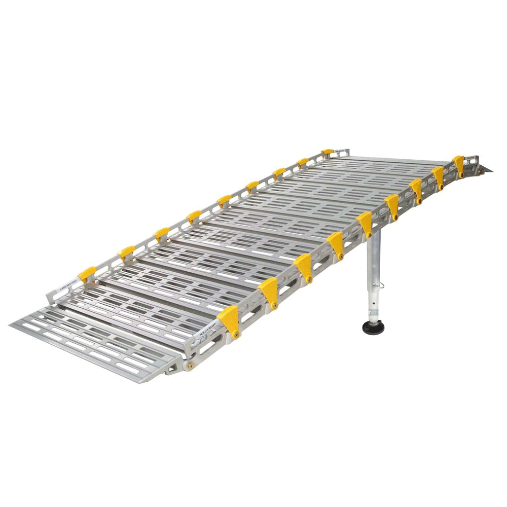 רמפה אלומיניום מתקפלת 240 ס"מ | Speed Truss S2 ROLL-RAMP