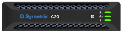 מעבד קול דיגיטלי Dante 64 ערוצים עם AEC | Symetrix C20