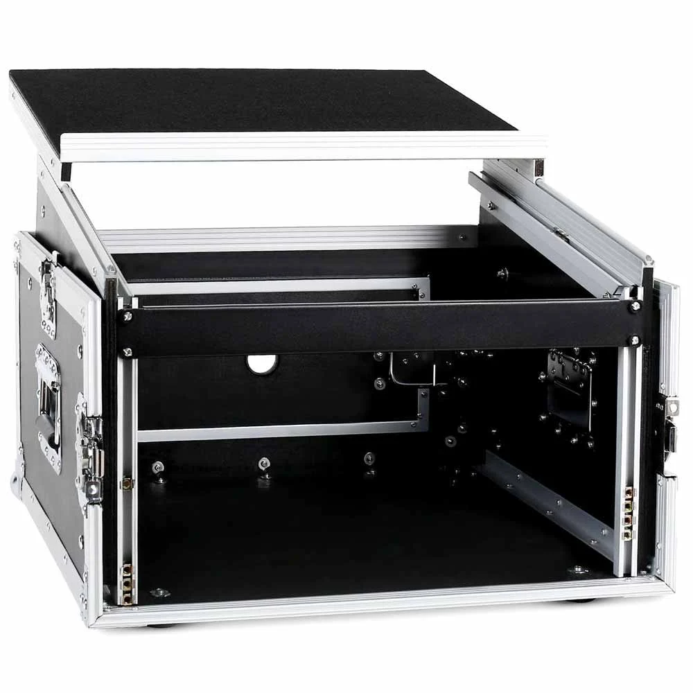קייס רק קשיח 6U עם תא מחשב | Speed Case SC-MLT6U