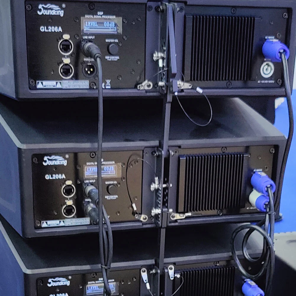 מערכת הגברה Line Array מוגברת | SoundKing GL206A Set – תמונה 5