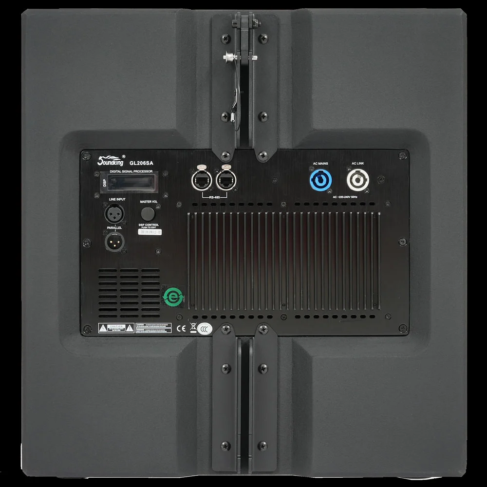 מערכת הגברה Line Array מוגברת | SoundKing GL206A Set – תמונה 4