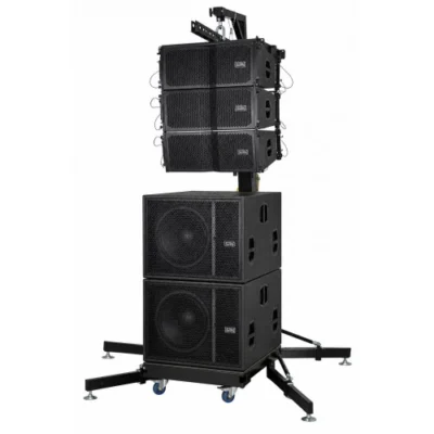 ⁧מערכת הגברה ניידת Line Array פסיבית⁩ | ⁦SoundKing SK Line Array Set⁩