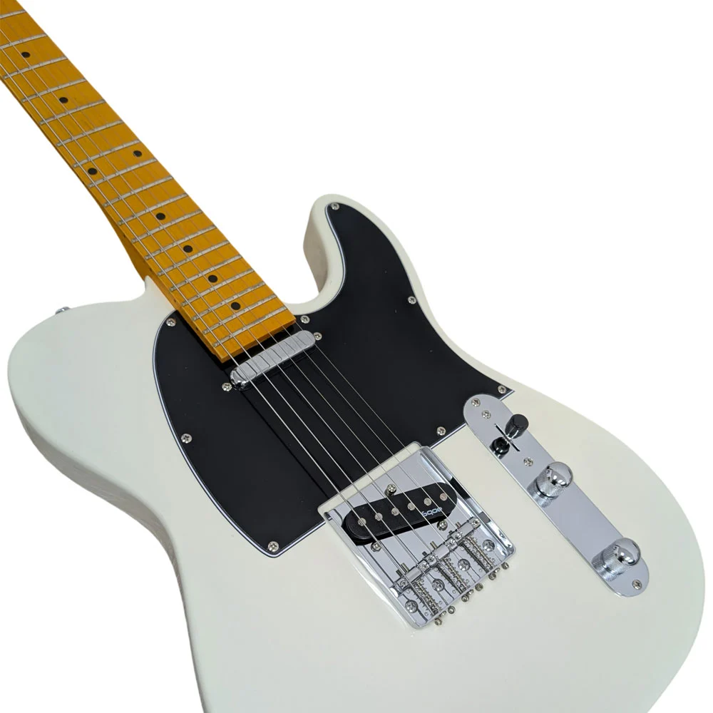 גיטרה חשמלית Telecaster לבן אולימפי | SQOE SETL250 - WH – תמונה 2