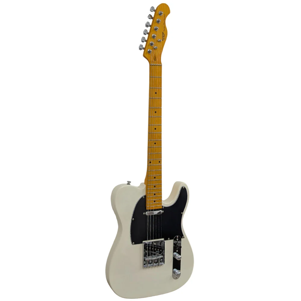גיטרה חשמלית Telecaster לבן אולימפי | SQOE SETL250 - WH