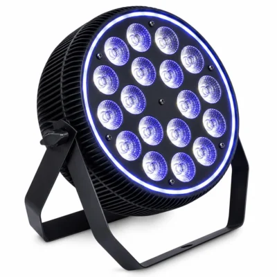 ⁧פנס לד FLAT 5in1 RGB עם Ring⁩ | ⁦Apextone L18-5-RING⁩