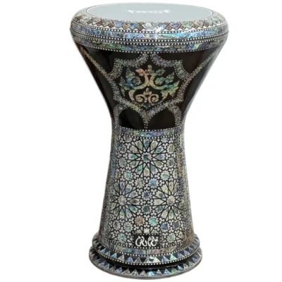 ⁧דרבוקה מצרית מקצועית Mother of Pearl⁩ | ⁦Gawharet El Fan DBHM-504⁩