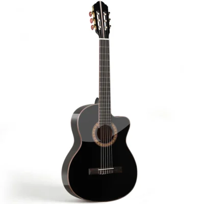⁧גיטרה אקוסטית Spruce Top⁩ | ⁦SQOE EC3958C-BK⁩