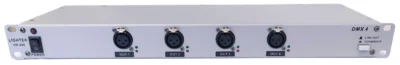 ⁧מפצל DMX ספליטר 4 ערוצים RACK 1U⁩ | ⁦LIGHTEK HD-206⁩