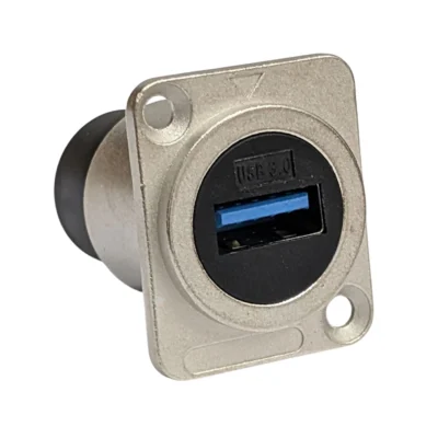 ⁧מחבר מעבר USB 3.0 עמיד מים Panel Mount⁩ | ⁦STAGE CORE EG RAU3D⁩